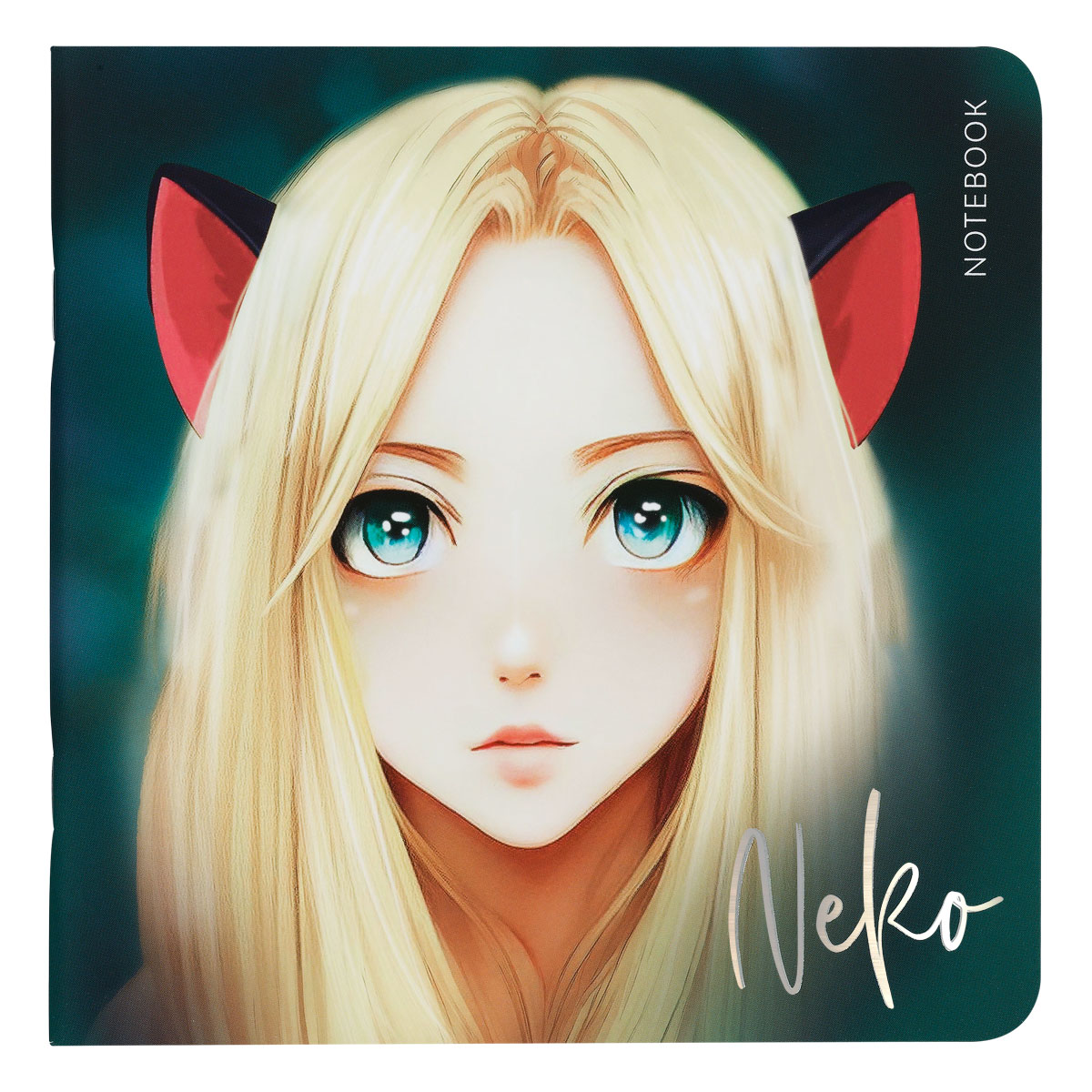 Скетчбук MESHU "Neko", 80 г/м2, 170х170 мм, 40л