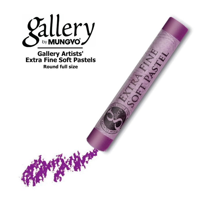 Пастель сухая Mungyo "Gallery" extra-soft, №443 Светлый красно-фиолетовый I, мягкая проф., круглая