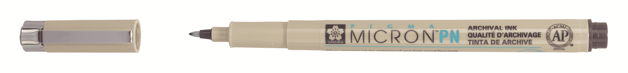 Ручка капиллярная Pigma Micron PN 0.4-0.5 мм, черная