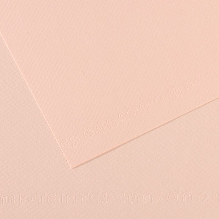 Бумага для пастели CANSON Mi-Teintes №103 Розовый рассвет 160 г/м2 50х65 см