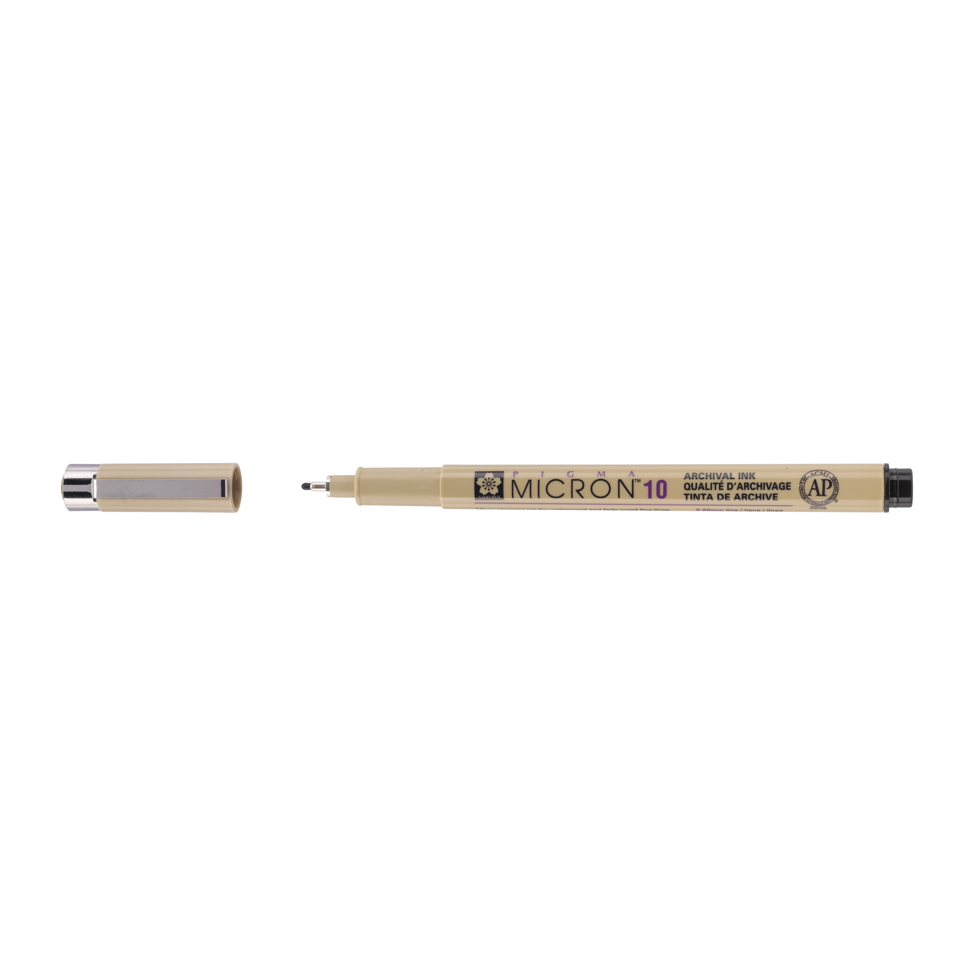 Ручка капиллярная Pigma Micron 10 (0,6 мм), черная