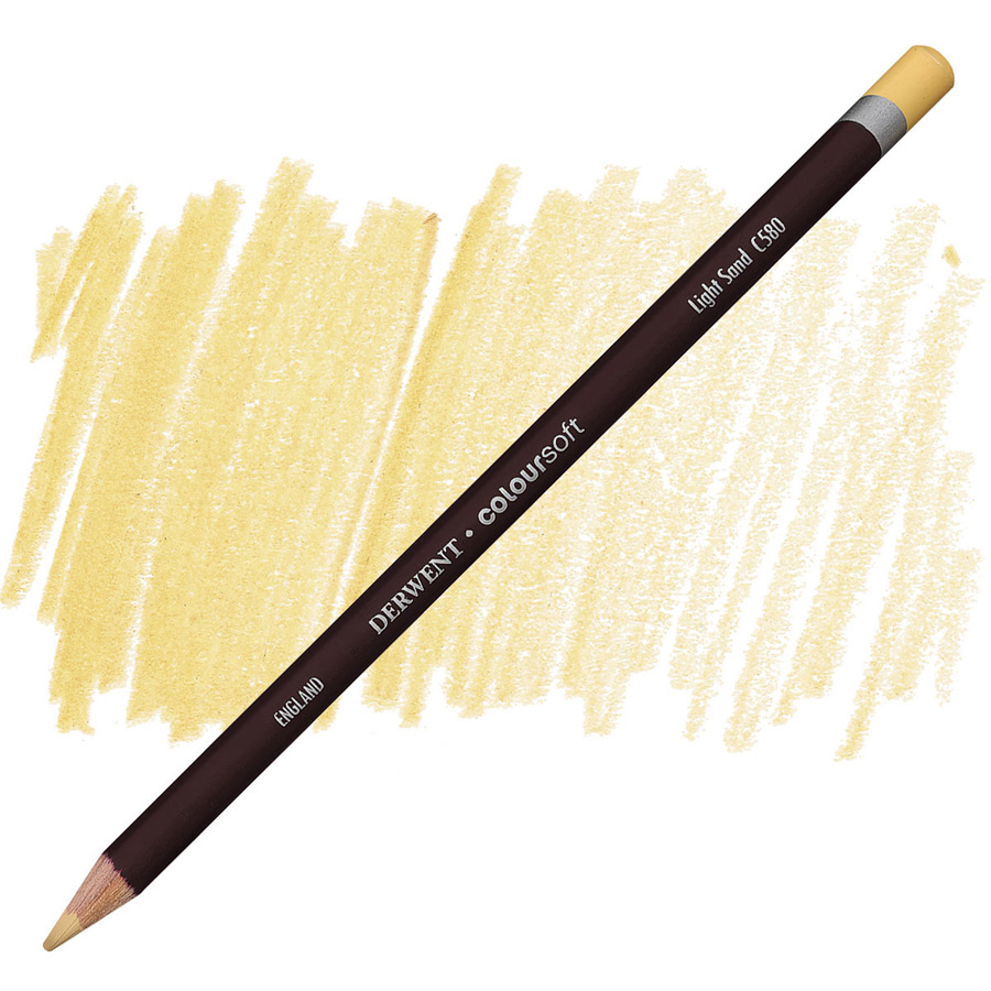 Карандаш цветной Derwent "Coloursoft", №C580 Песочный светлый