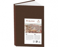 Скетчбук "Travelling sketchbook", 130 г/м2, А6, 62л., шоколад