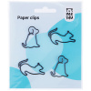 Скрепки фигурные Meshu "Cat&Dog ", 19 мм, 4 шт