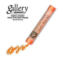 Пастель сухая Mungyo "Gallery" extra-soft, №135 Оранжевый I, мягкая проф., круглая