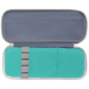 Пенал мягкий 2 отделения, 1 карман Berlingo "Pastel blue", 220х80х50, полиэстер, внутр. органайзер