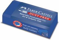 Ластик Faber-Castell "DUST FREE", синий, виниловый