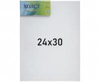 Холст 24*30 на подрамнике, хлопок Сонет мелкое зерно 280 г/м2