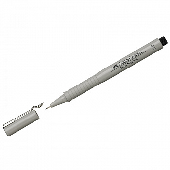 Ручка капиллярная Faber-Castell "Ecco Pigment" 0,3 мм, черная