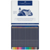 Набор цветных карандашей Faber-Castell "Goldfaber" 24 цв., круглые, в металле