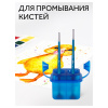 Стакан-непроливайка двойной Гамма, неоновые цвета, ассорти, с крышкой