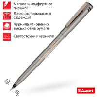 Ручка капиллярная Luxor "Micropoint" 0,5 мм, черная