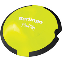 Точилка пластиковая Berlingo "Fantasy", 1 отверстие, контейнер, ассорти
