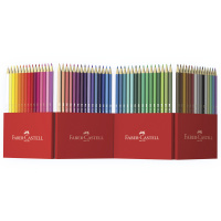 Набор цветных карандашей Faber-Castell, 60 цв., картон. подставка