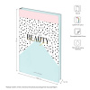 Записная книжка Greenwich Line "Vision. Beauty", А5, 80 л., кожзам, тон. блок, цветной срез