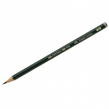 Карандаш ч/г Faber-Castell "Castell 9000", 4B
