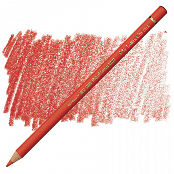 Карандаш художественный Faber-Castell "Polychromos", №117 светло-кадмиевый красный