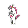 Значок акриловый MESHU "Unicorn dream", прямая УФ-печать
