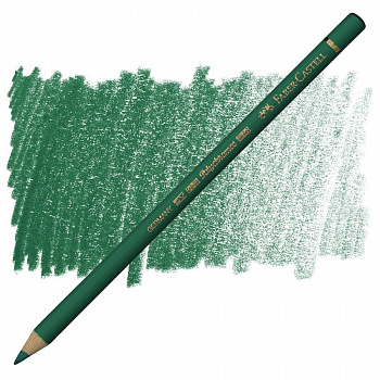 Карандаш художественный Faber-Castell "Polychromos", №264 темно-зеленый