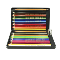 Набор художественных цветных карандашей Koh-I-Noor "Polycolor 3834", 24цв, + точилка+2 ч/гр. кар.