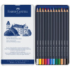 Набор цветных карандашей Faber-Castell "Goldfaber" 12 цв., круглые, в металле