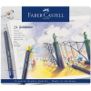 Набор цветных карандашей Faber-Castell "Goldfaber" 24 цв., круглые, в металле