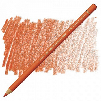 Карандаш художественный Faber-Castell "Polychromos", №115 темно-кадмиевый оранжевый