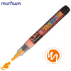 Маркер меловой MunHwa "Black Board Marker" Оранжевый, 3 мм, водная основа